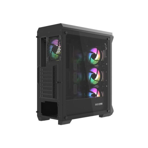 Obudowa NATEC Genesis Irid 505 ARGB NPC-1518 (ATX. Micro ATX. Mini ITX; kolor czarny)-14364739