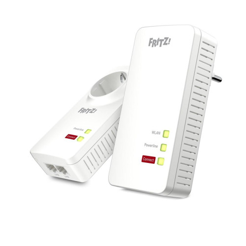 FRITZ! Powerline 1260E WLAN Set 1200 Mbit/s Przewodowa sieć LAN Wi-Fi Biały