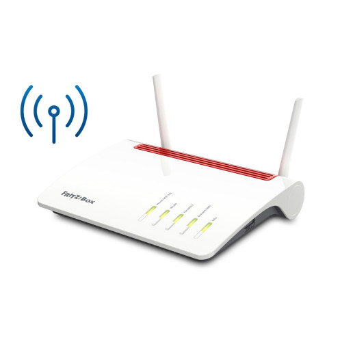 FRITZ!Box 6890 LTE router bezprzewodowy Gigabit Ethernet Dual-band (2.4 GHz/5 GHz) 4G Czarny, Czerwony, Biały-14390115