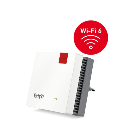 FRITZ!Repeater 1200 AX 3000 Mbit/s Przewodowa sieć LAN Wi-Fi Biały 1 szt.-14390329