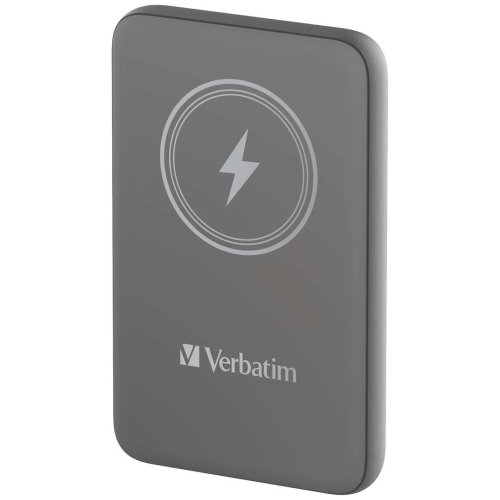 Verbatim Charge 'n' Go Litowo-polimerowy (LiPo) 10000 mAh Bezprzewodowe ładowanie Szary-14392956
