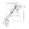 Techly ICA-LCD 514 uchwyt / stojak do monitorów 68,6 cm (27