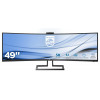 Monitor Philips 499P9H/00 (48,8"; VA; 5120x1440; DisplayPort, HDMI x2; kolor czarny)-1443121
