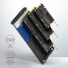 AXAGON EEM2-SG2 RAW BOX Etui zewnętrzne na dyski SSD M.2 USB-C 3.2 Gen 2 - srebrny-14451057