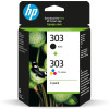 HP Zestaw 2 oryginalnych tuszów 303: czarny i trójkolorowy-14472830