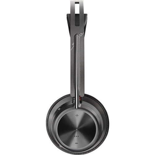 POLY Zestaw słuchawkowy Voyager Focus 2 USB-C-C + przejściówka USB-C/A Adapter + podstawka ładująca-14402393