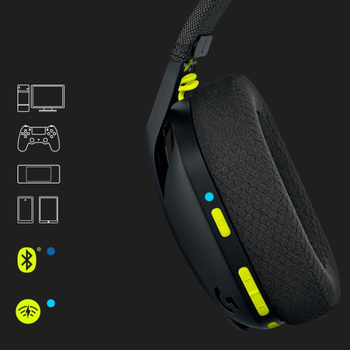 Słuchawki Logitech G435 (981-001050) Gaming Bluetooth Czarny-14402485