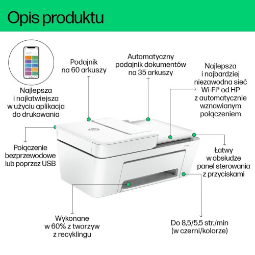 HP Urządzenie wielofunkcyjne DeskJet 4220e-14402601