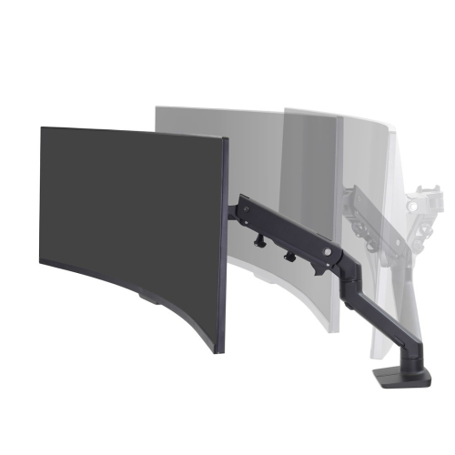 Ergotron HX DESK MONITOR ARM/WITH HD PIVOT MATTE BLACK-14412044