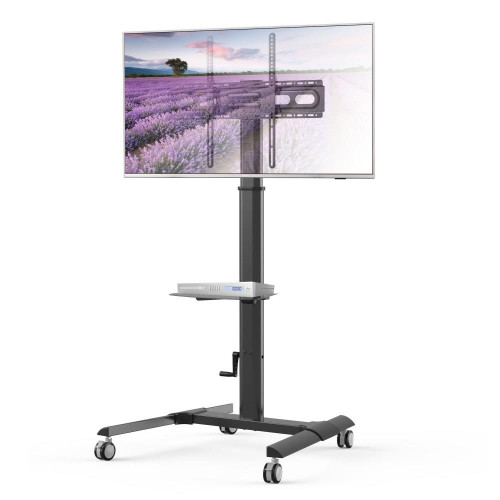 Techly ICA-TR228 stojak do multimediów Czarny Płaski panel Karta multimedialna-14412227
