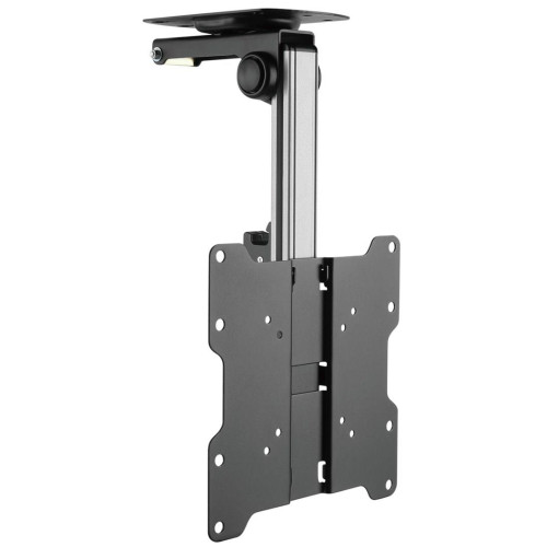 Techly ICA-CPLB 222 uchwyt do telewizorów 94cm (37") Czarny, Srebrny