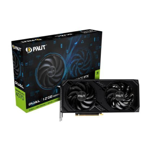 Palit GeForce RTX 4070 Dual NVIDIA 12 GB GDDR6