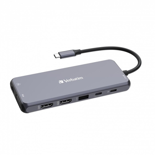Verbatim CMH-14 USB Type-C 5000 Mbit/s Srebrny-14425516