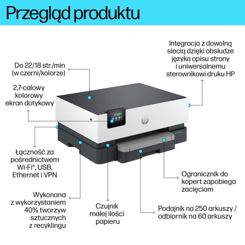 HP OfficeJet Pro Drukarka 9110b-14433136