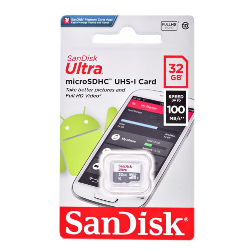 SANDISK ULTRA microSDHC 32 GB 100MB/s-1384046