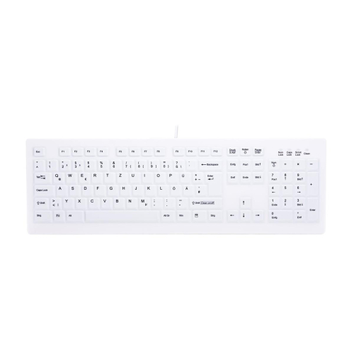 CHERRY AK-C8100F-U1-W/GE klawiatura Medyczna USB QWERTZ Niemiecki Biały-14493856