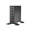 Shuttle NC40U5 komputer typu barebone 0.84L sized PC Czarny i5-1235U Intel SoC