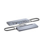 i-tec C31FLAT2PDPRO100W stacja dokująca Przewodowa USB 3.2 Gen 1 (3.1 Gen 1) Type-C Srebrny-14552595
