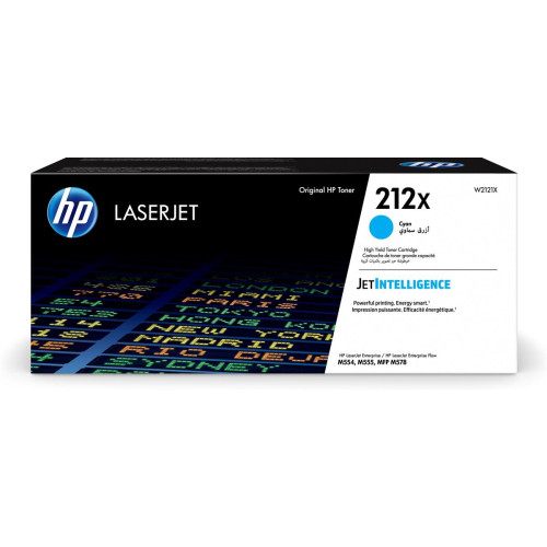 HP 212X Oryginalny wkład z błękitnym tonerem LaserJet o wysokiej wydajności-14501258