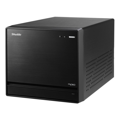 Shuttle SH570R8 komputer typu barebone Wielkość PC 13L Czarny LGA 1200 (Socket H5)-14517197