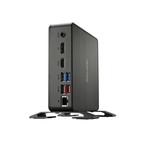 Shuttle NC40U5 komputer typu barebone 0.84L sized PC Czarny i5-1235U Intel SoC-14517221