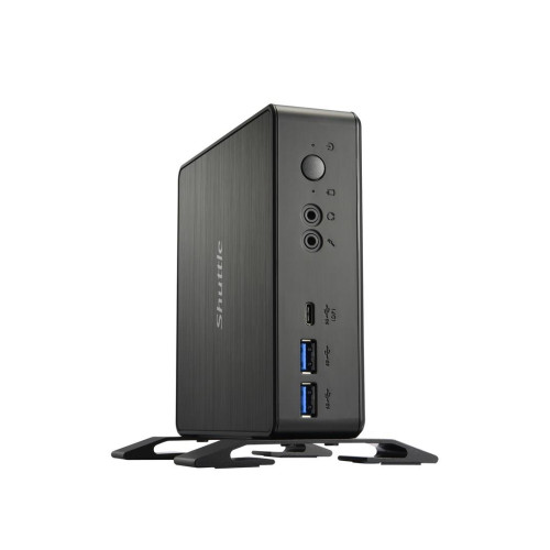 Shuttle NC40U5 komputer typu barebone 0.84L sized PC Czarny i5-1235U Intel SoC-14517225