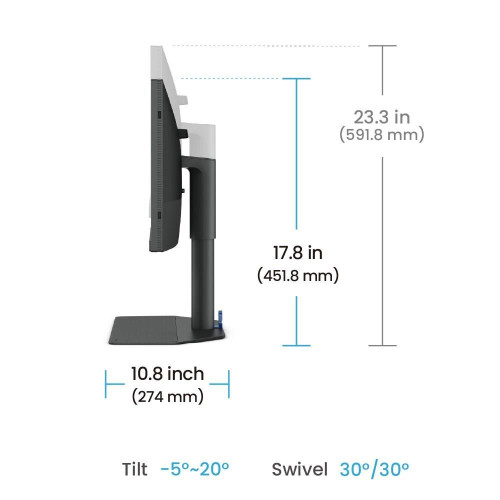 BenQ SW242Q monitor komputerowy 61,2 cm (24.1
