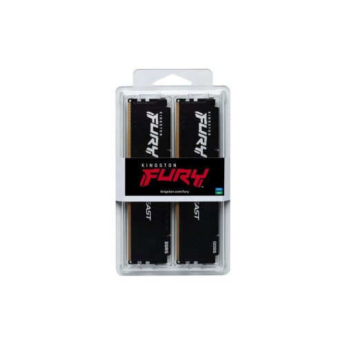 KINGSTON DDR5 32GB 6000MT/s CL30 DIMM (Kit of 2) FURY Beast Black EXPO-14558664
