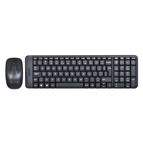 Zestaw klawiatura + mysz membranowa Logitech MK220 920-003168 (USB 2.0; kolor czarny; optyczna)-558128