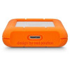LaCie Rugged Mini zewnętrzny dysk twarde 2 TB 5400 RPM Micro-USB B 3.2 Gen 1 (3.1 Gen 1) Pomarańczowy, Srebrny-1463878