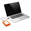 LaCie Rugged Mini zewnętrzny dysk twarde 2 TB 5400 RPM Micro-USB B 3.2 Gen 1 (3.1 Gen 1) Pomarańczowy, Srebrny-1463879