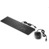 Zestaw klawiatura + mysz HP Pavilion Wired Keyboard and Mouse 400 Combo czarne 4CE97AA-14650979