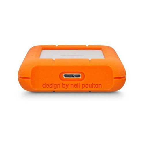 LaCie Rugged Mini zewnętrzny dysk twarde 2 TB 5400 RPM Micro-USB B 3.2 Gen 1 (3.1 Gen 1) Pomarańczowy, Srebrny-1463878