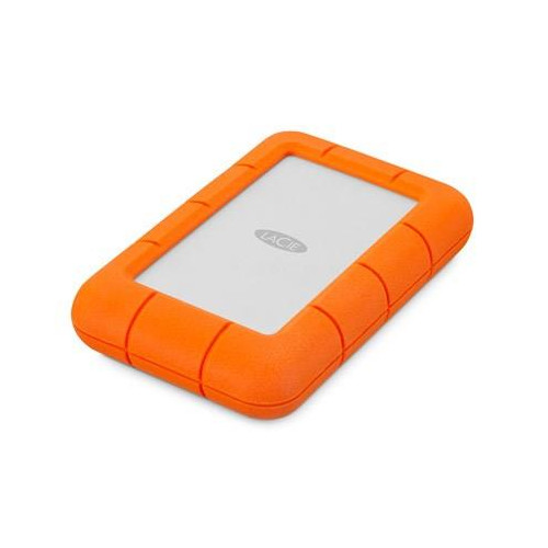 LaCie Rugged Mini zewnętrzny dysk twarde 2 TB 5400 RPM Micro-USB B 3.2 Gen 1 (3.1 Gen 1) Pomarańczowy, Srebrny-1463879