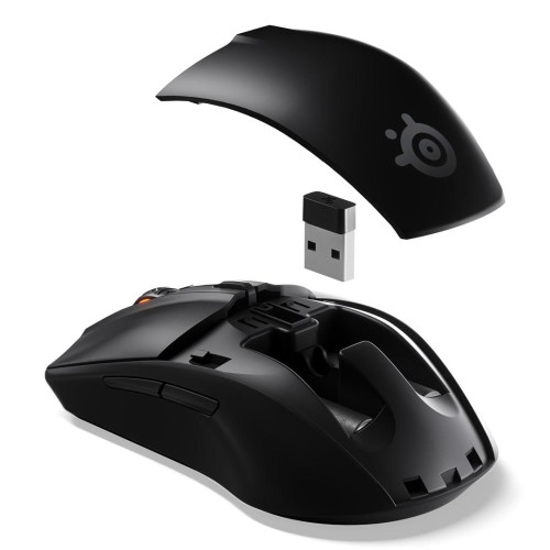 Seria SteelSeries | Mysz do gier | Rywal 3 bezprzewodowy | Optyczny | Mysz do gier | Czarny | Tak-14683018