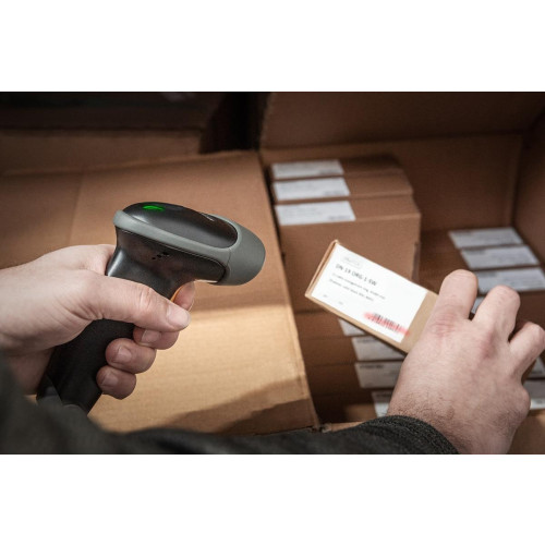 DIGITUS CZYTNIK KODÓW KRESKOWYCH BEZPRZEWODOWY BLUETOOTH, 1D I 2D, ZGODNY Z KODAMI QR, STOJAK W ZESTAWIE DA-81003-14692