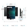 BenQ RD240Q monitor komputerowy 61,2 cm (24.1