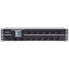 Intellinet 714051 rozdzielacz zasilania PDU 15 x gniazdo sieciowe 2U Aluminium, Czarny-14734313