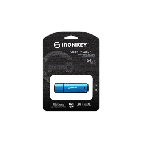 MEMORY DRIVE FLASH USB-C 64GB/IKVP50C/64GB KINGSTON-14738960