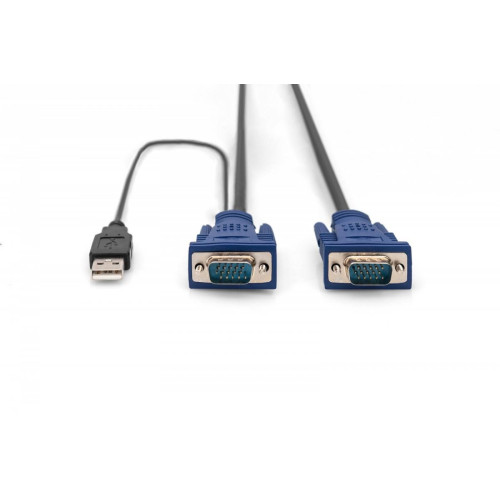 Kabel Octopus do konsoli KVM 2xVGA, 1xUSB, 1,8m-14793724