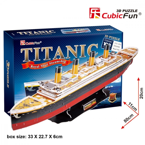 Puzzle 3D Titanic Duży-14795587