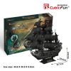 Puzzle 3D Duży zestaw okręt piracki Zemsta Królow-14801830