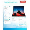 Laptop ThinkPad X1 Fold 16 G1 21ES0013PB W11Pro i7-1260U/32GB/1TB/INT/LTE/16.3/Touch/vPro/3YRS Premier Support + CO2 Off
