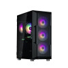 Obudowa I3 Neo ATX Mid Tower Black ARGB fan x4-14811202