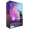 Inteligentne lampki dekoracyjne Strings USB-C (Candies) 200 LED RGB, serca, zielony przewód, 12 m-14811479