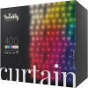 Inteligentna kurtyna Curtain 400 LED RGB+W 3x2m, przezroczysty przewód-14811590