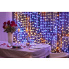 Inteligentna kurtyna Curtain 400 LED RGB+W 3x2m, przezroczysty przewód-14811592