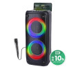 Głośnik FUNBOX BT MT3181 Bluetooth 5.0/TWS/MP3/MicroSD/USB/AUX/Equalizer/Jack 6.3/RGB/USB-C/ RMS 40W/PMPO 1000W