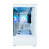 Obudowa P30 V2 MicroATX Mini Tower 3 FansRGB Biała-14812701