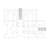 Płyta do montażu w uchwycie FPMA-VESA400 ADAPTER 100X100-400X200-14813283